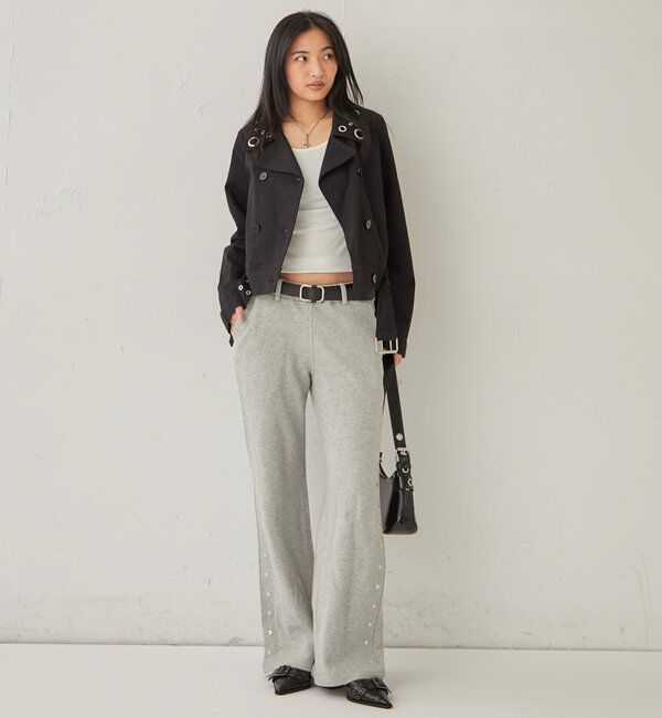  「SHORT EYELET PEA JACKET」|ブルゾン・スタジャン|