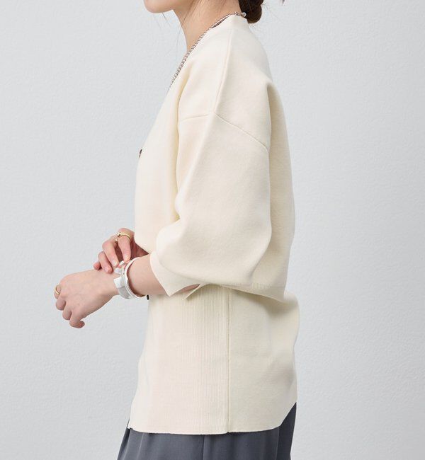  「スムースシェイプカーディガン」|カーディガン|