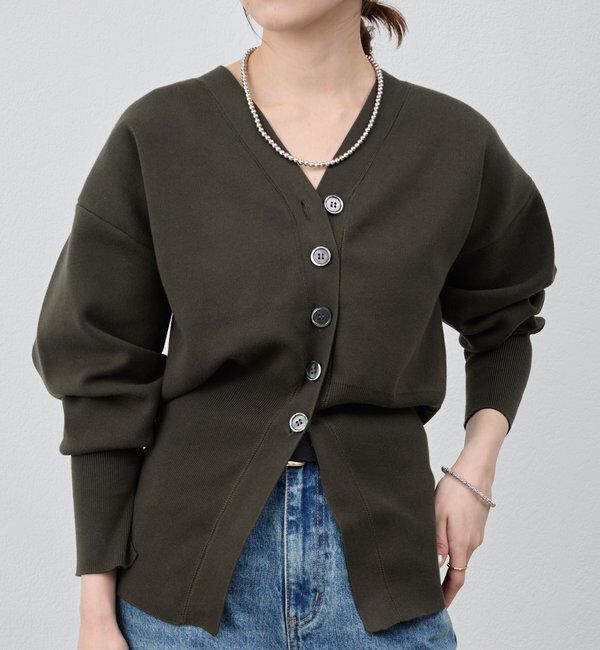  「スムースシェイプカーディガン」|カーディガン|