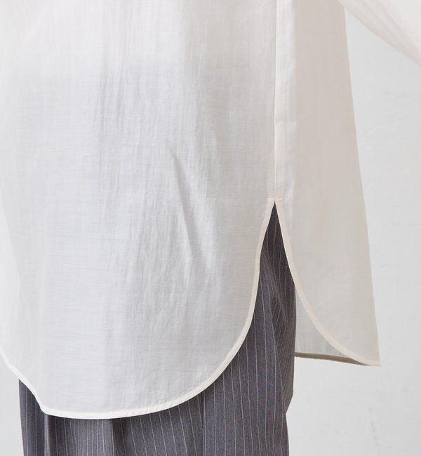  「2WAYミニマルタイブラウス」|シャツ・ブラウス|