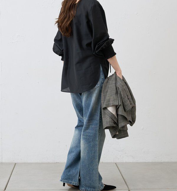  「2WAYミニマルタイブラウス」|シャツ・ブラウス|
