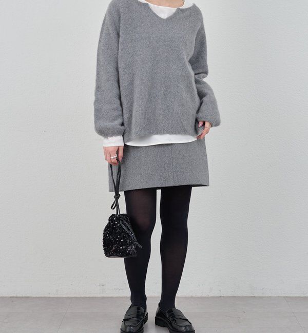  「ウールミニスカート」|スカート|