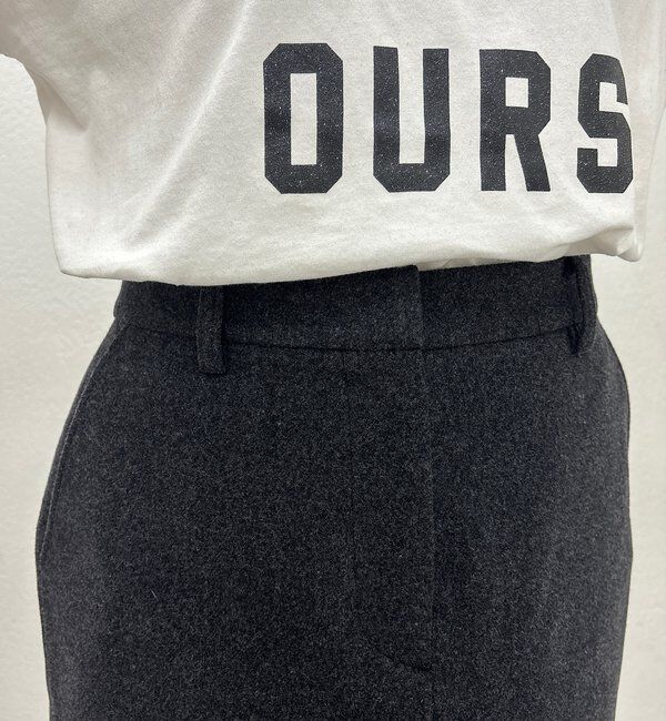  「ウールミニスカート」|スカート|