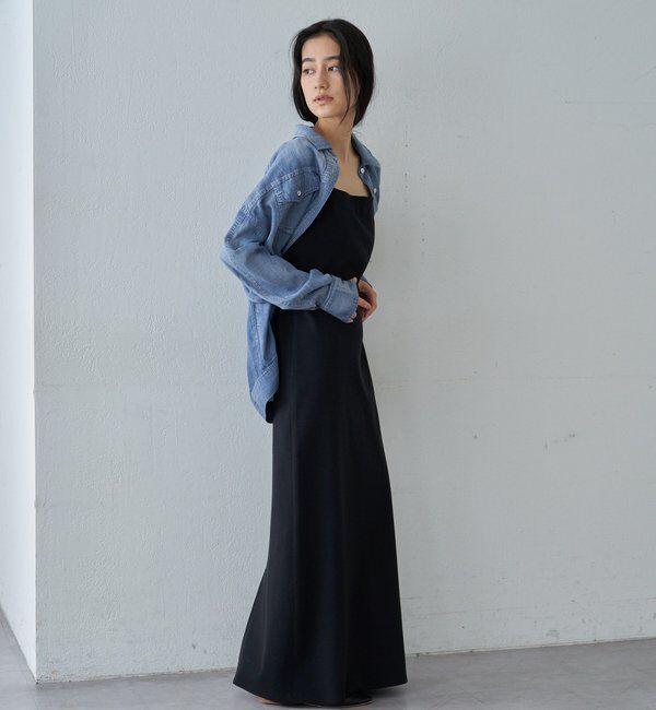  「【26SS予約】総針ニットキャミワンピース」|ワンピース|