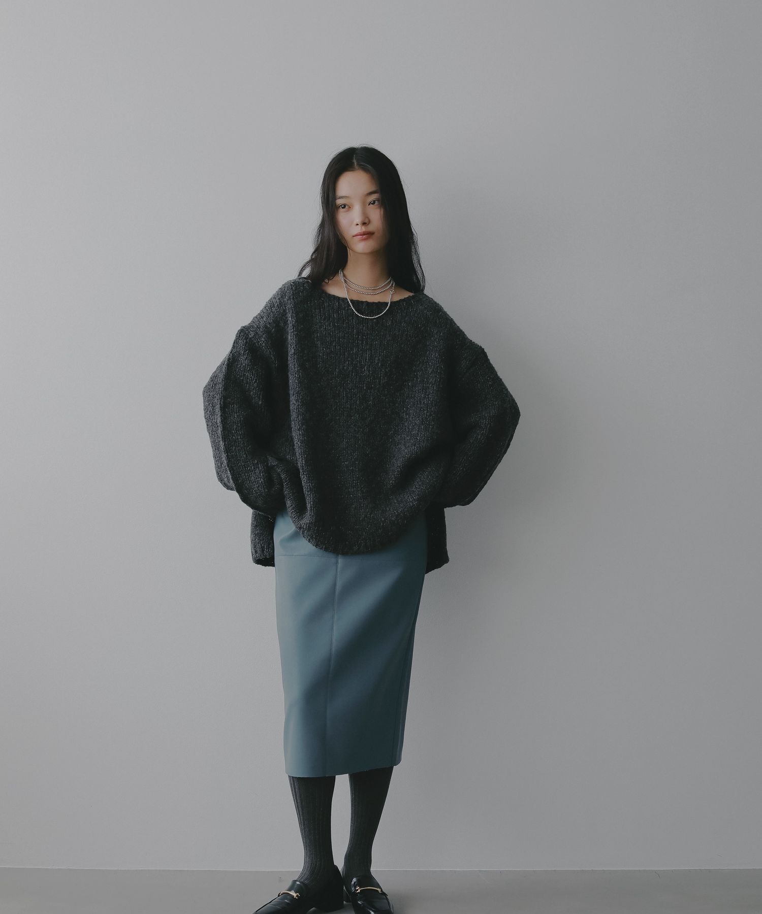 A part by 「スラブニットプルオーバー」|ニット・セーター|