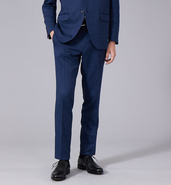 ABAHOUSE「【セットアップ対応】スラブ ツイル スラックス」|スラックス|ネイビー