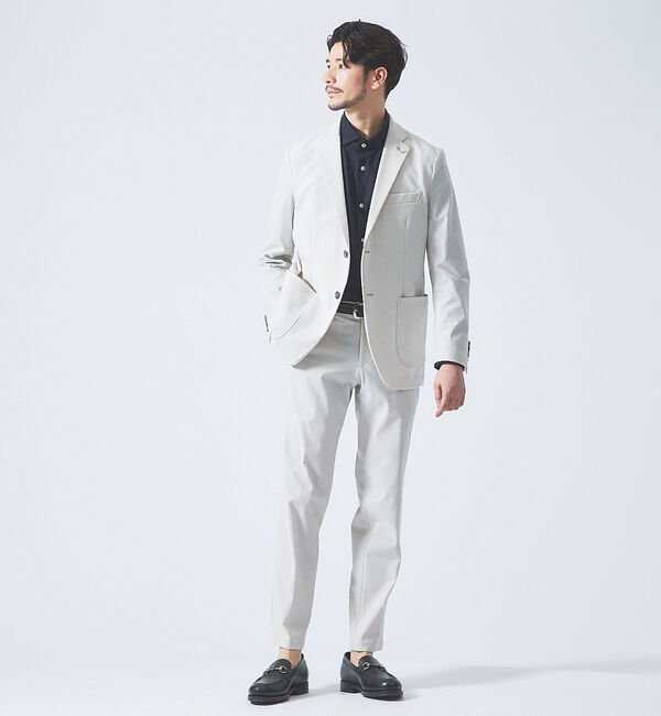 ABAHOUSE「【FLEX SHIRTS】36ゲージ コットン モクロディ シャツ」|シャツ・ブラウス|