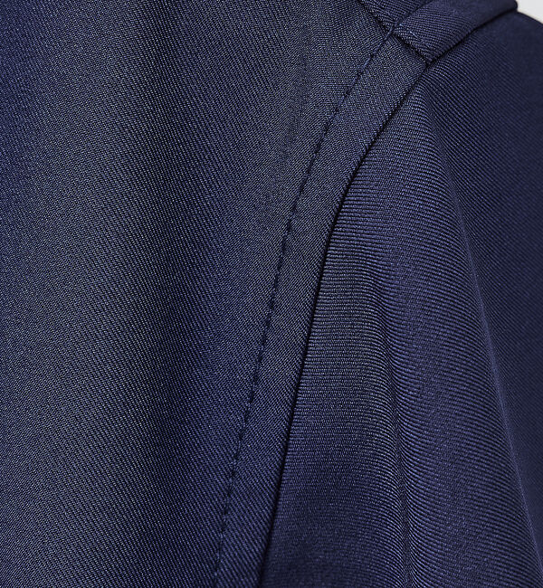 ABAHOUSE「【2023年デザイン / 変形衿】カラーレス 半袖 シャツ」|シャツ・ブラウス|