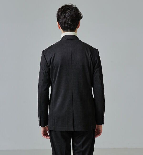ABAHOUSE「【セットアップ対応/FLEX JACKET】ネオスウェード ツイル ジャケット」|テーラードジャケット|