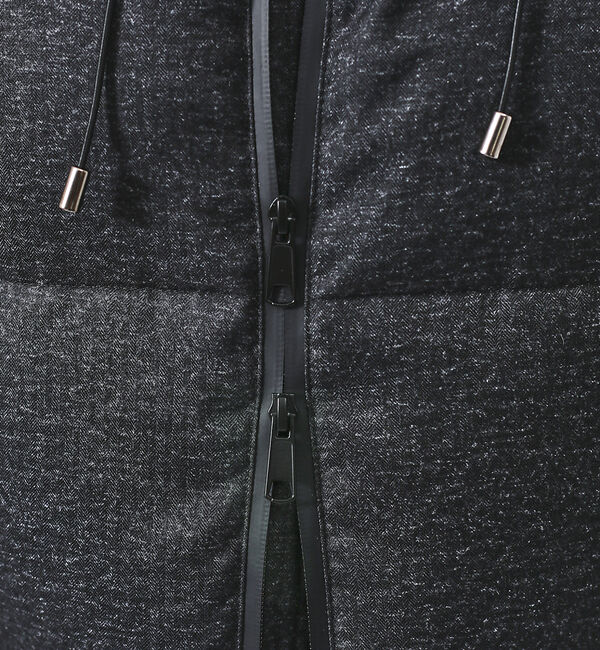 ABAHOUSE「【撥水】700FP ウールライク ダウンジャケット/フードブルゾン」|ダウン|