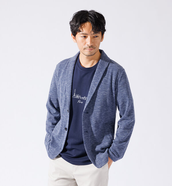 ABAHOUSE「【バーズアイ】ショールジャケット / サマージャケット」|その他|