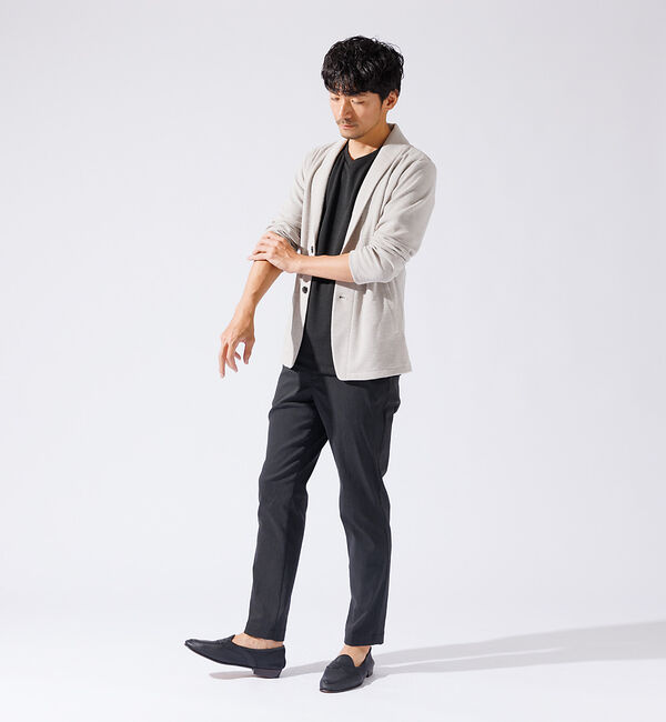 ABAHOUSE「【バーズアイ】ショールジャケット / サマージャケット」|その他|