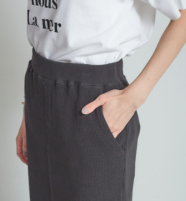 Rouge vif「【セットアップ対応】ワッフルロングスカート」|スカート|