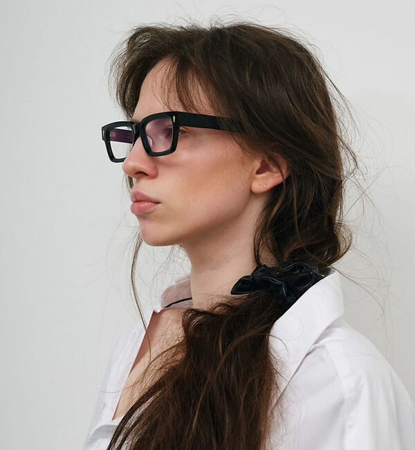 Rouge vif「【heyep／ヘイップ】チャンキースクエアメガネ」|メガネ|