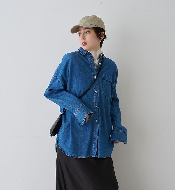 Rouge vif「防縮Wシアータートルリブニット」|ニット・セーター|