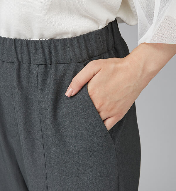 qualite「【WEB限定】2WAYストレッチセンターベンツパンツ」|その他|