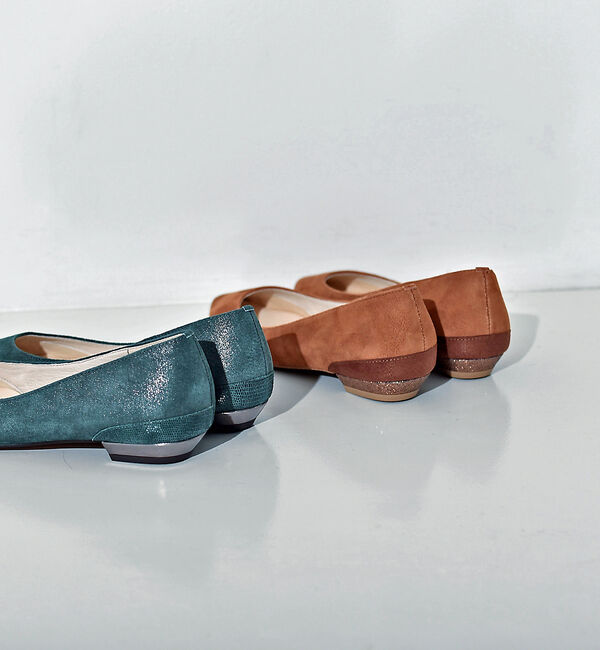 AU BANNISTER「【累計1万足突破】ボロネーゼ カッター フラットパンプス」|パンプス|