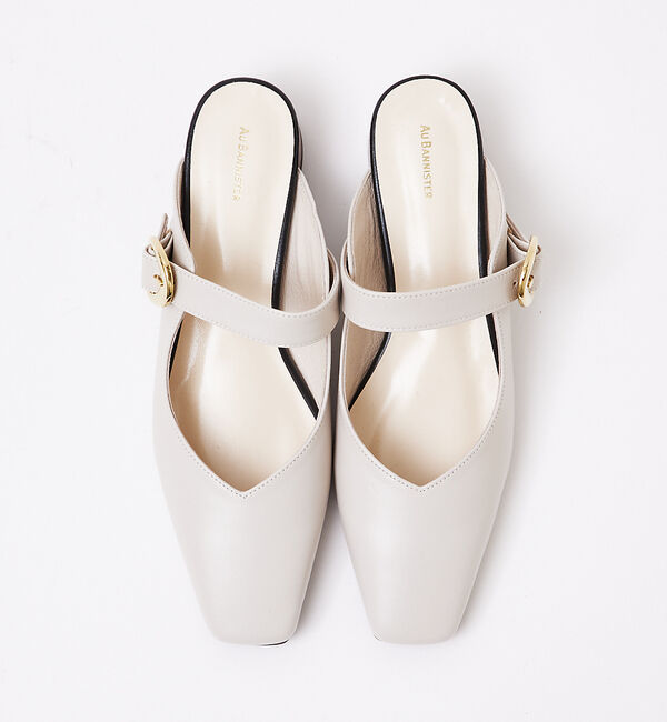 AU BANNISTER「メリージェーンミュールパンプス」|サンダル|