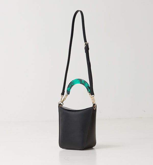 LOWELL things「【TVドラマ使用】Resin-B/アクリルBOXショルダーBAG」|ショルダー・メッセンジャー|