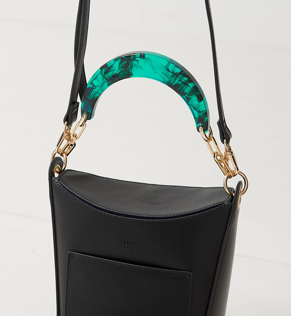 LOWELL things「【TVドラマ使用】Resin-B/アクリルBOXショルダーBAG」|ショルダー・メッセンジャー|