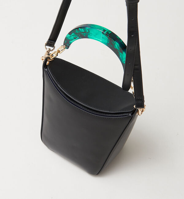 LOWELL things「【TVドラマ使用】Resin-B/アクリルBOXショルダーBAG」|ショルダー・メッセンジャー|