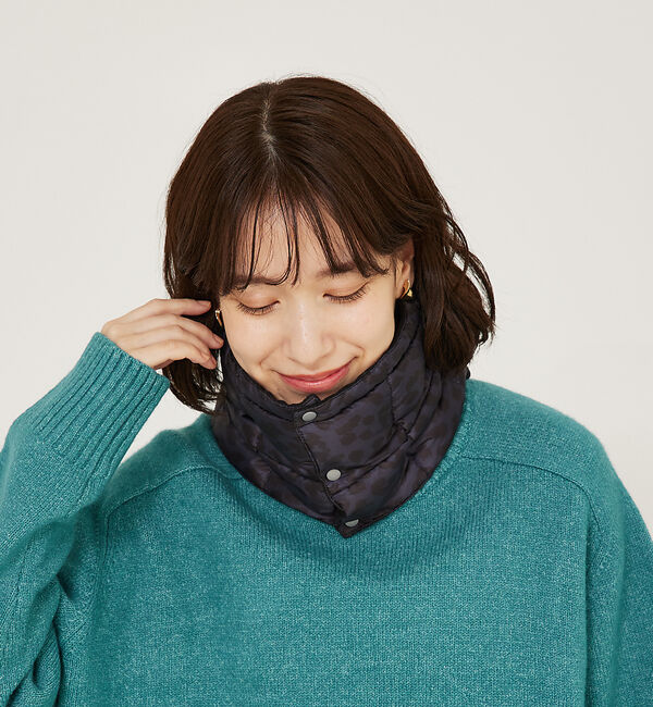 abahouse mavie「【TAION】ベーシック ダウンネックウォーマー」|マフラー|