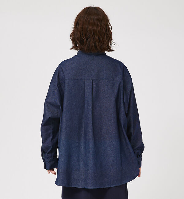 abahouse mavie「デニムオーバーシャツ」|シャツ・ブラウス|