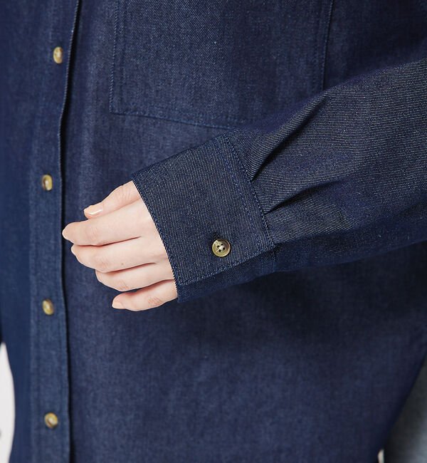 abahouse mavie「デニムオーバーシャツ」|シャツ・ブラウス|