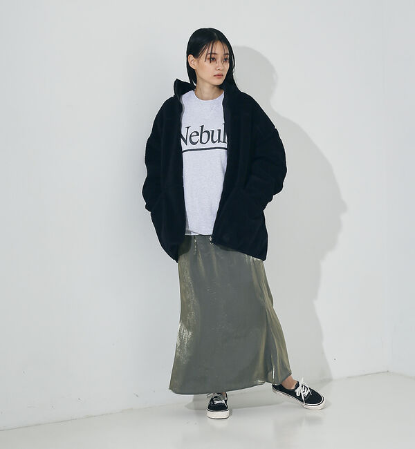 NOMINE「【セットアップ対応】スパークシャンブレーマーメイドスカート」|スカート|