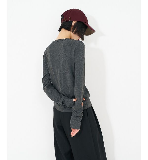 NOMINE「フロントラインスリット ロンT」|Tシャツ・カットソー|