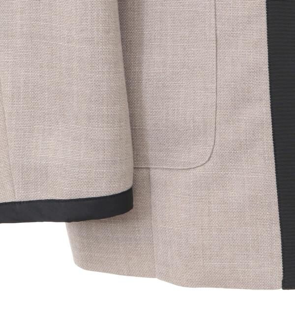 TIARA「バイカラージャケット（セットアップ可）」|ノーカラージャケット|