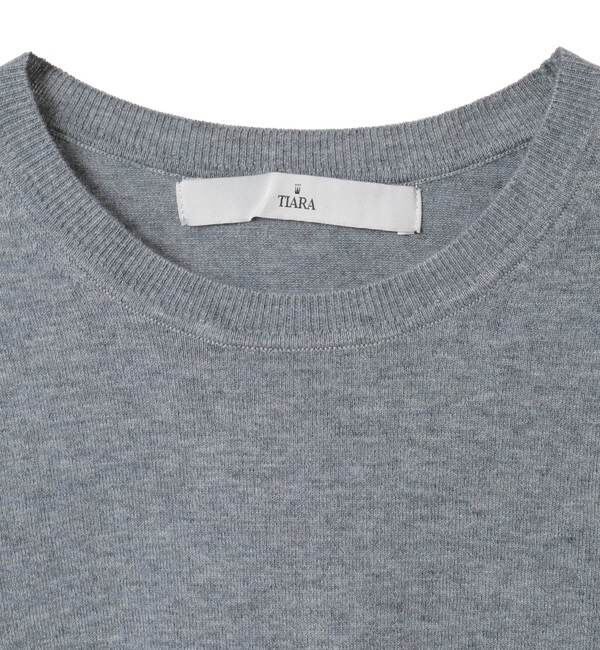 TIARA「クルーネックニット」|ニット・セーター|