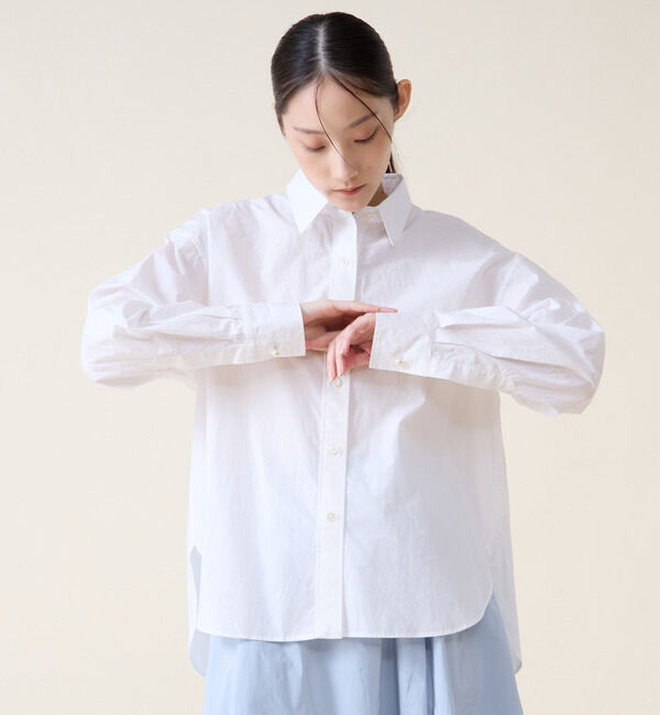 TIARA「パールカフスシャツ」|シャツ・ブラウス|