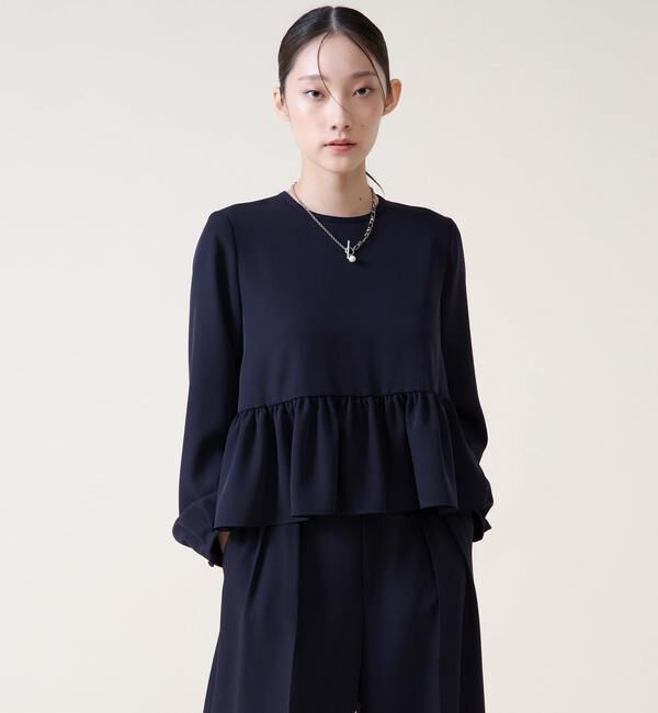 TIARA「ペプラムブラウス」|シャツ・ブラウス|