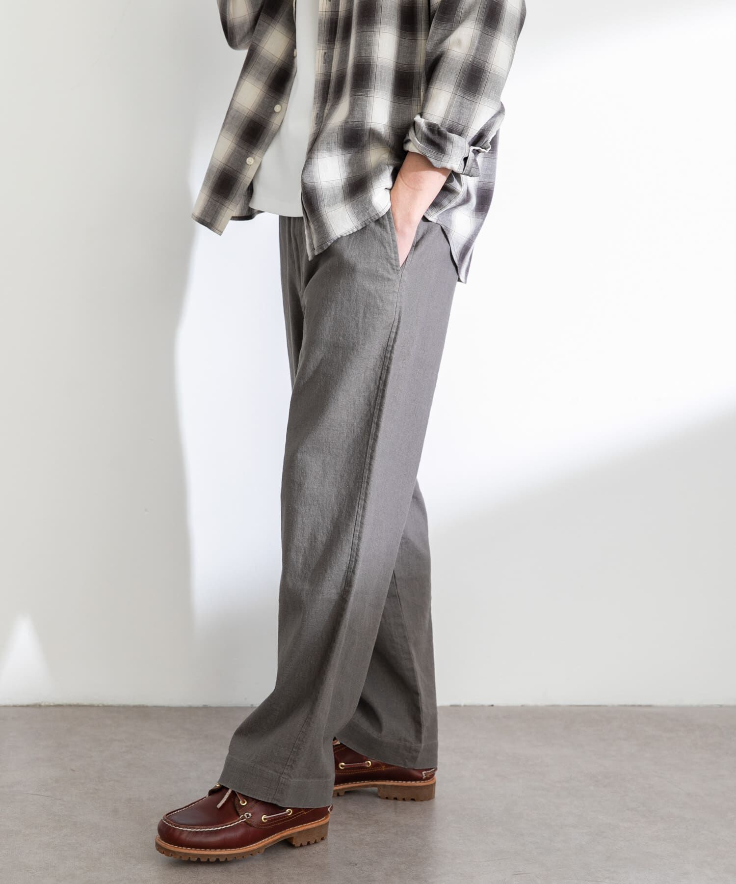 Sonny Label 「コットンリネンワイドイージーパンツ」|その他|