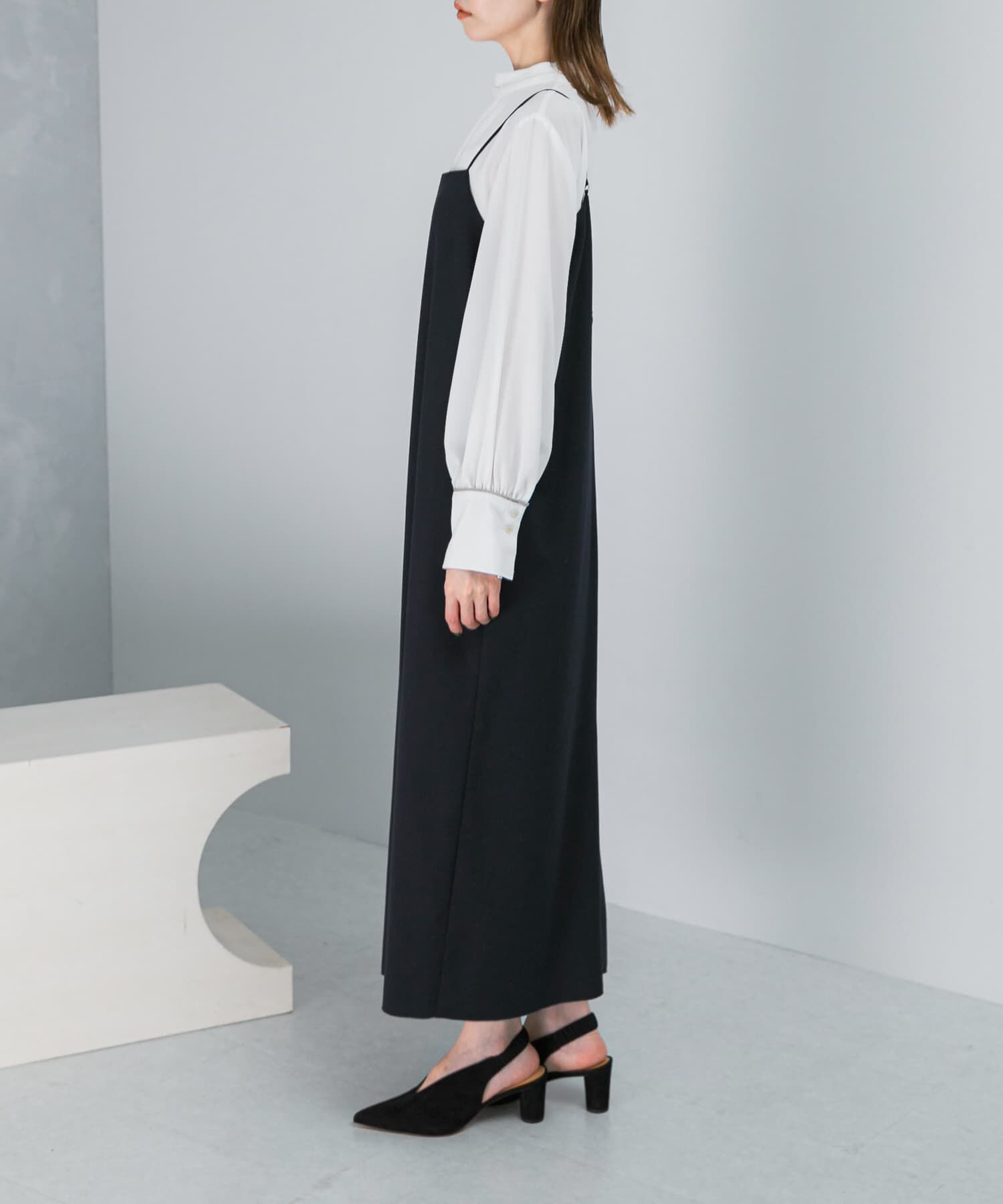 URBAN RESEARCH ROSSO「イージケアウーステッドキャミワンピース」|ワンピース|