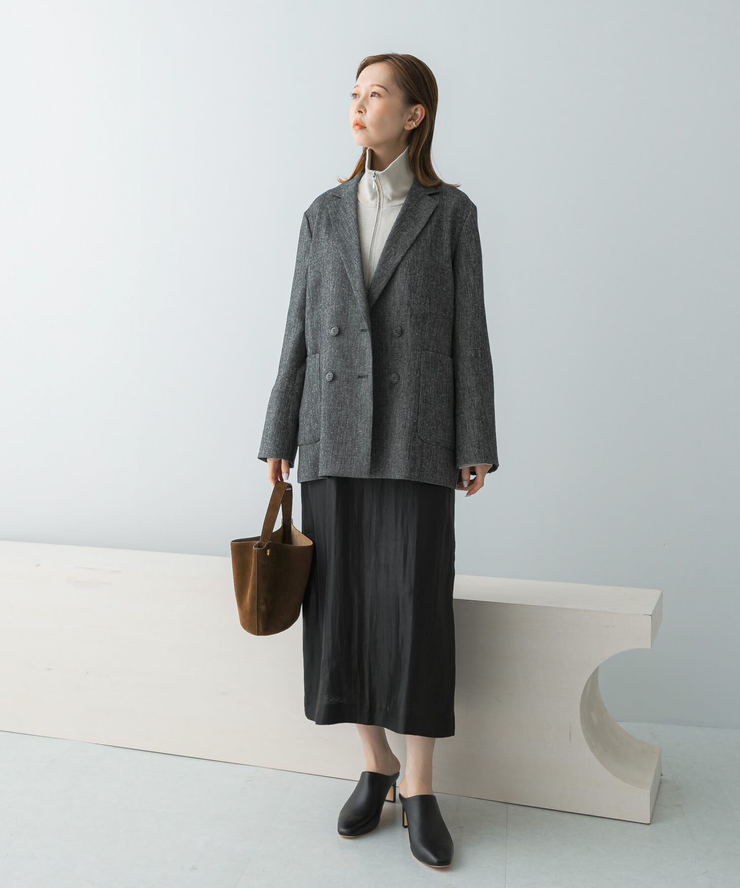 URBAN RESEARCH ROSSO「ツイードテーラードダブルジャケット」|その他|