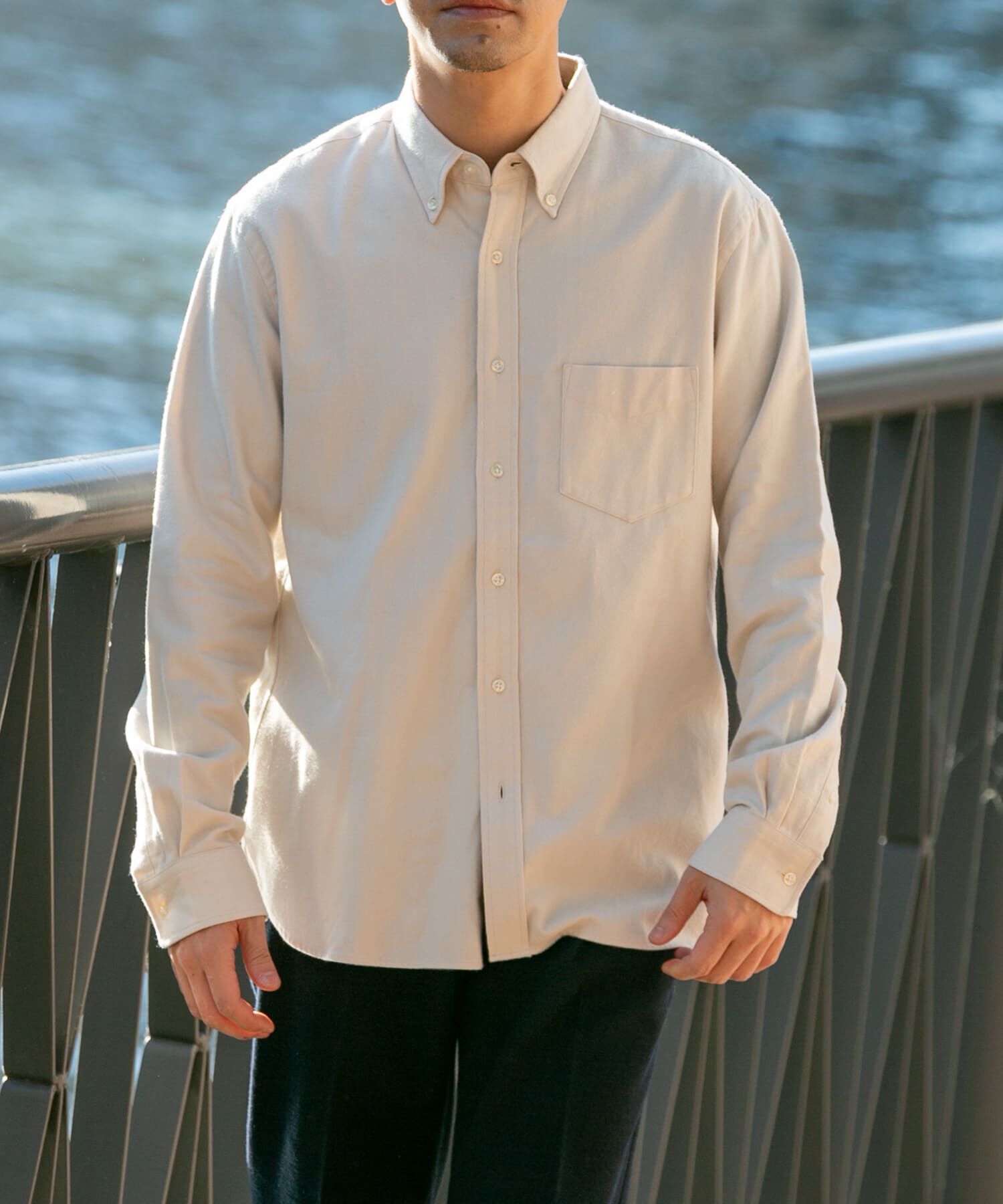 URBAN RESEARCH ROSSO「『抗菌 / 防臭』『XXLサイズあり』ハイパフォーマンスフランネルシャツ」|シャツ・ブラウス|