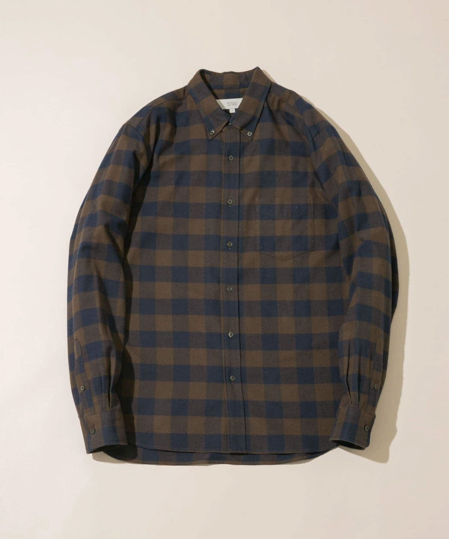 URBAN RESEARCH ROSSO「『抗菌 / 防臭』『XXLサイズあり』ハイパフォーマンスフランネルシャツ」|シャツ・ブラウス|