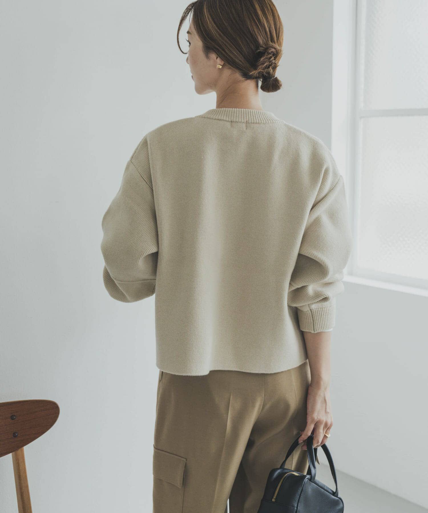 URBAN RESEARCH DOORS「ニットZIPブルゾン」|ニット・セーター|