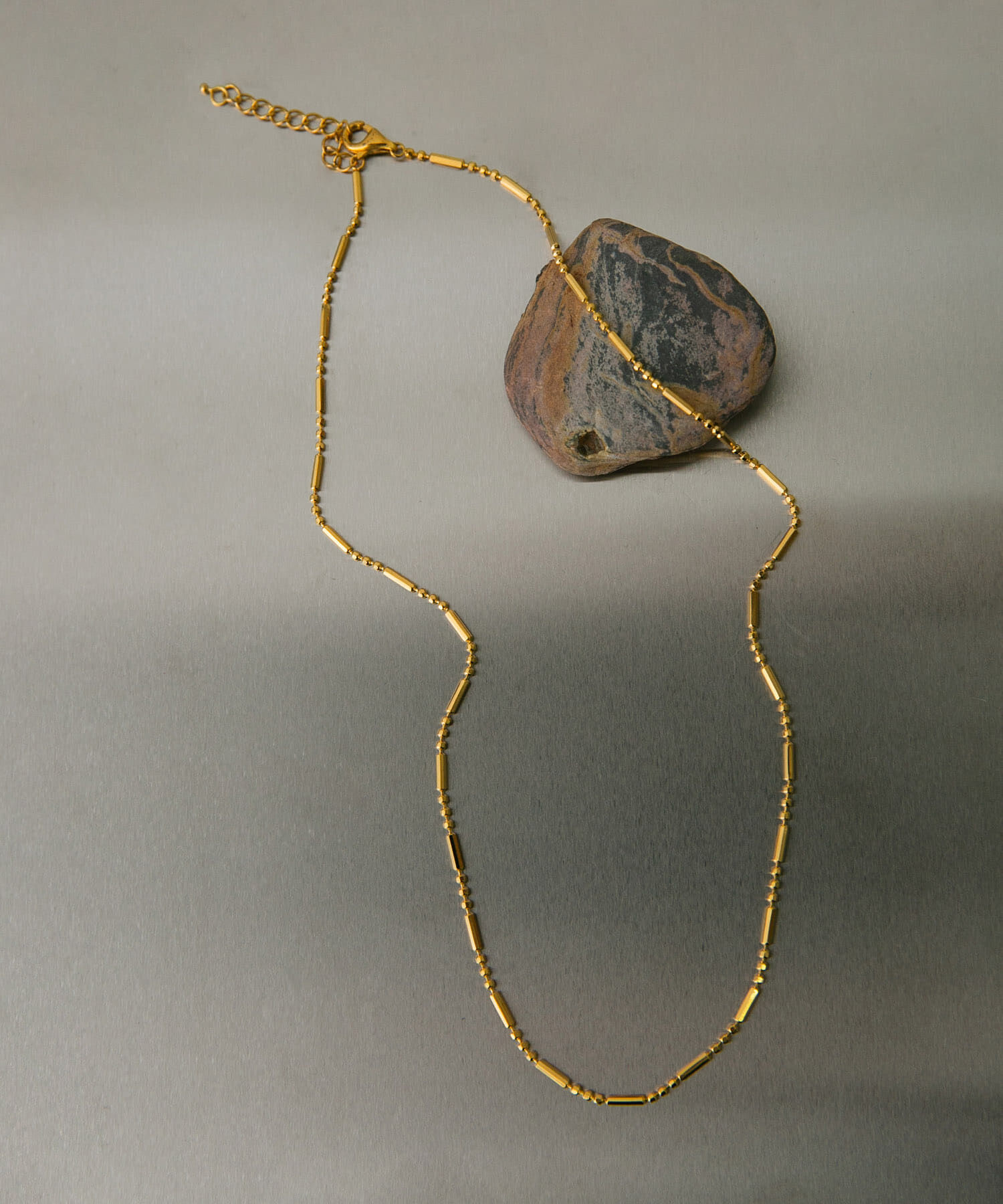 SMELLY「SMELLY so&rsquo;　uneven chain necklace」|ネックレス|ゴールド