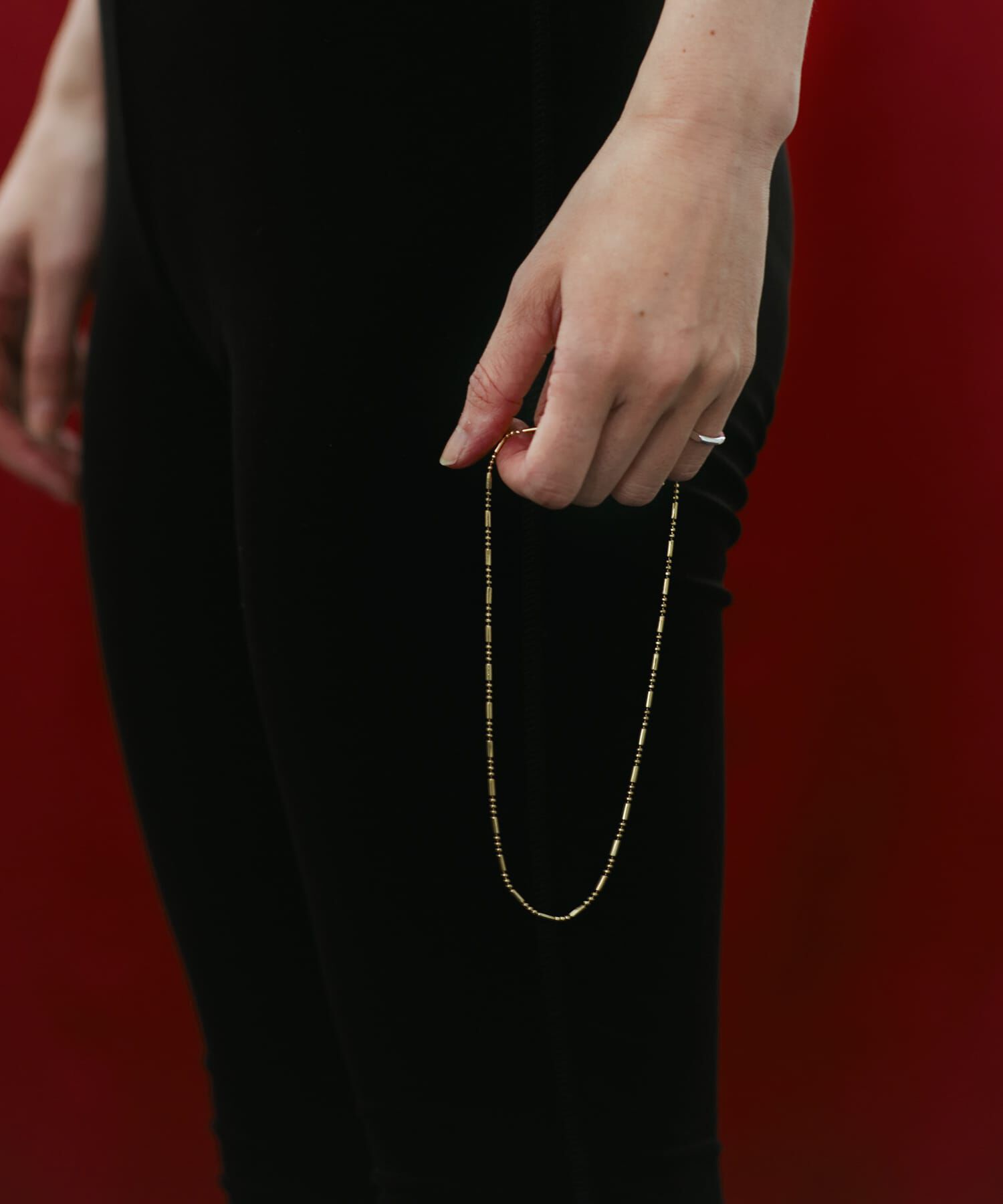 SMELLY「SMELLY so&rsquo;　uneven chain necklace」|ネックレス|