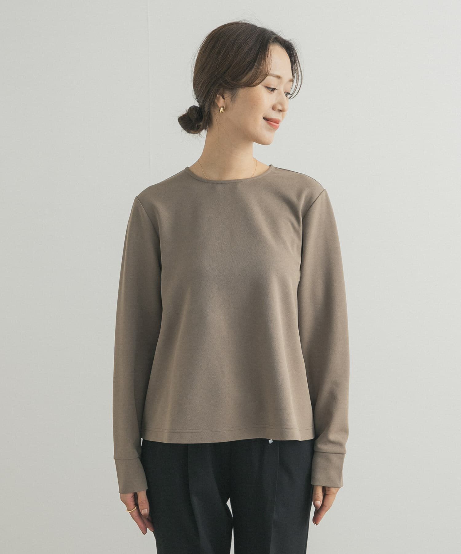 URBAN RESEARCH DOORS「『UR TECH』ジョーゼットバックZIPPO」|Tシャツ・カットソー|