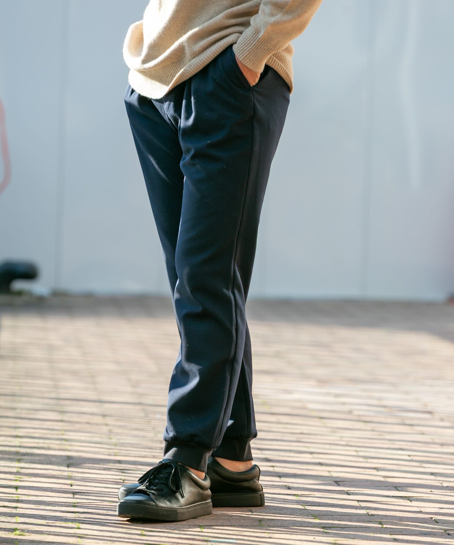 URBAN RESEARCH ROSSO「『XLサイズあり』ウォームストレッチジョガーパンツ」|その他|ネイビー