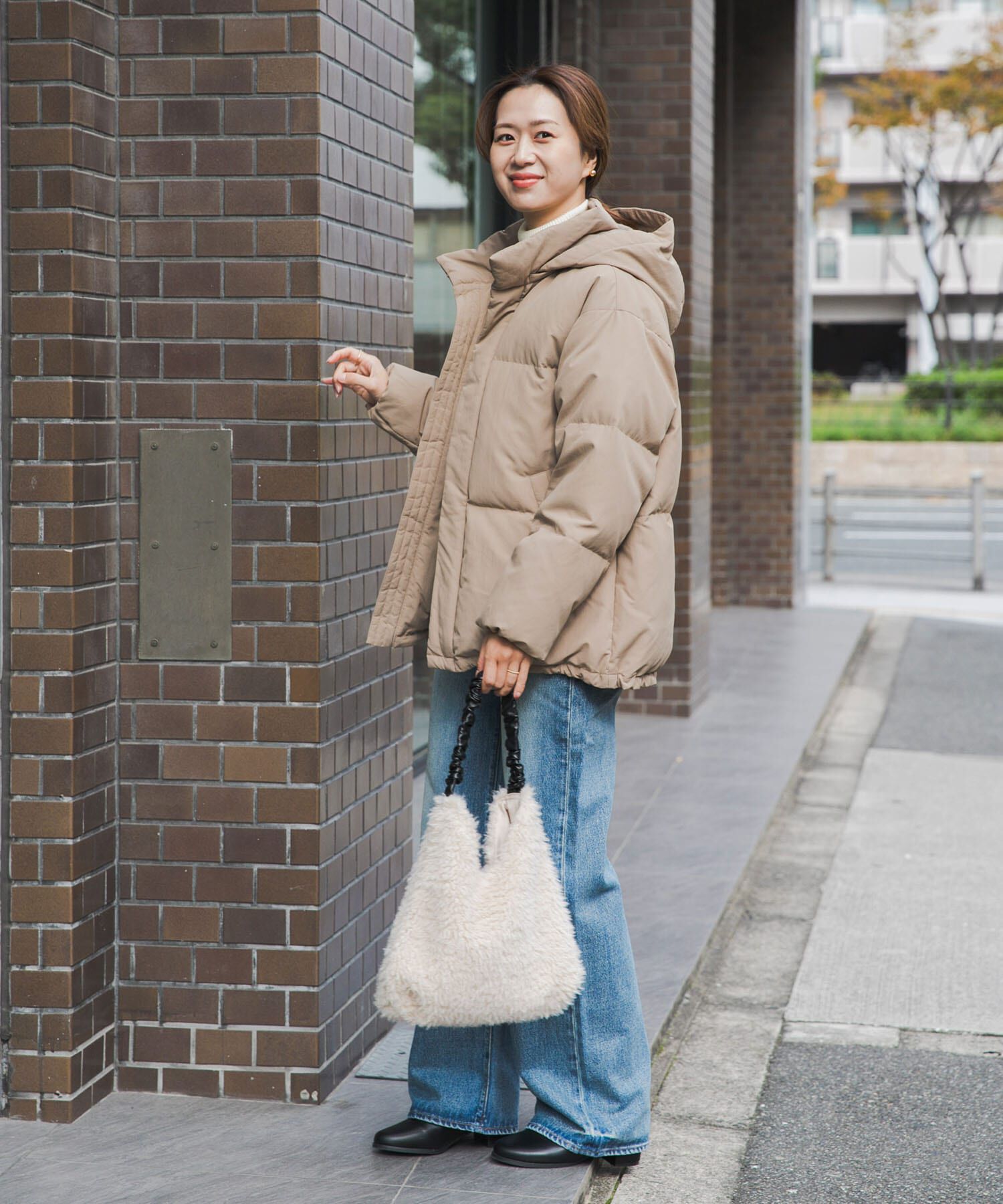 URBAN RESEARCH DOORS「ミドルダウンジャケット」|ダウン|