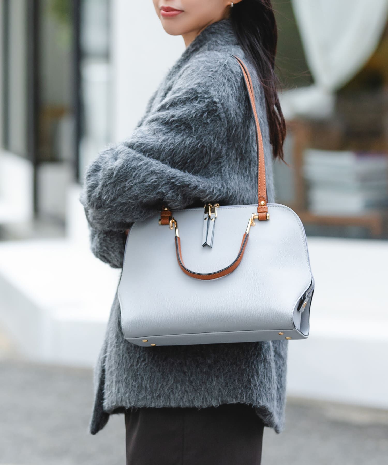 RODE SKO「『インフルエンサーayaさんコラボ』プチ2WAYハンドバッグ」|ハンドバッグ|