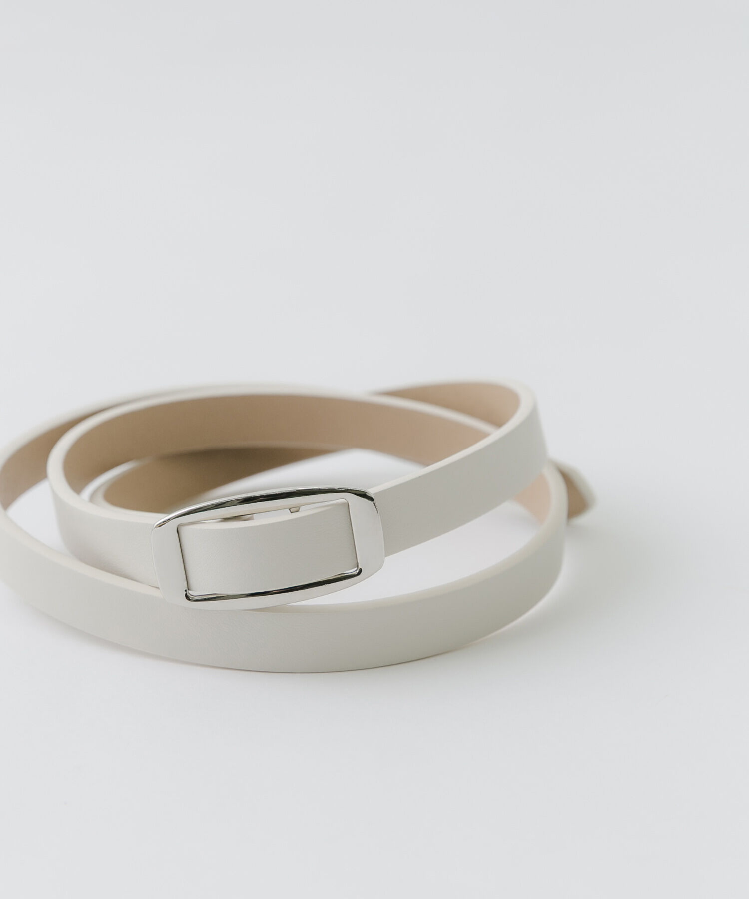 SMELLY「スクエアバックルナローベルト」|ベルト|