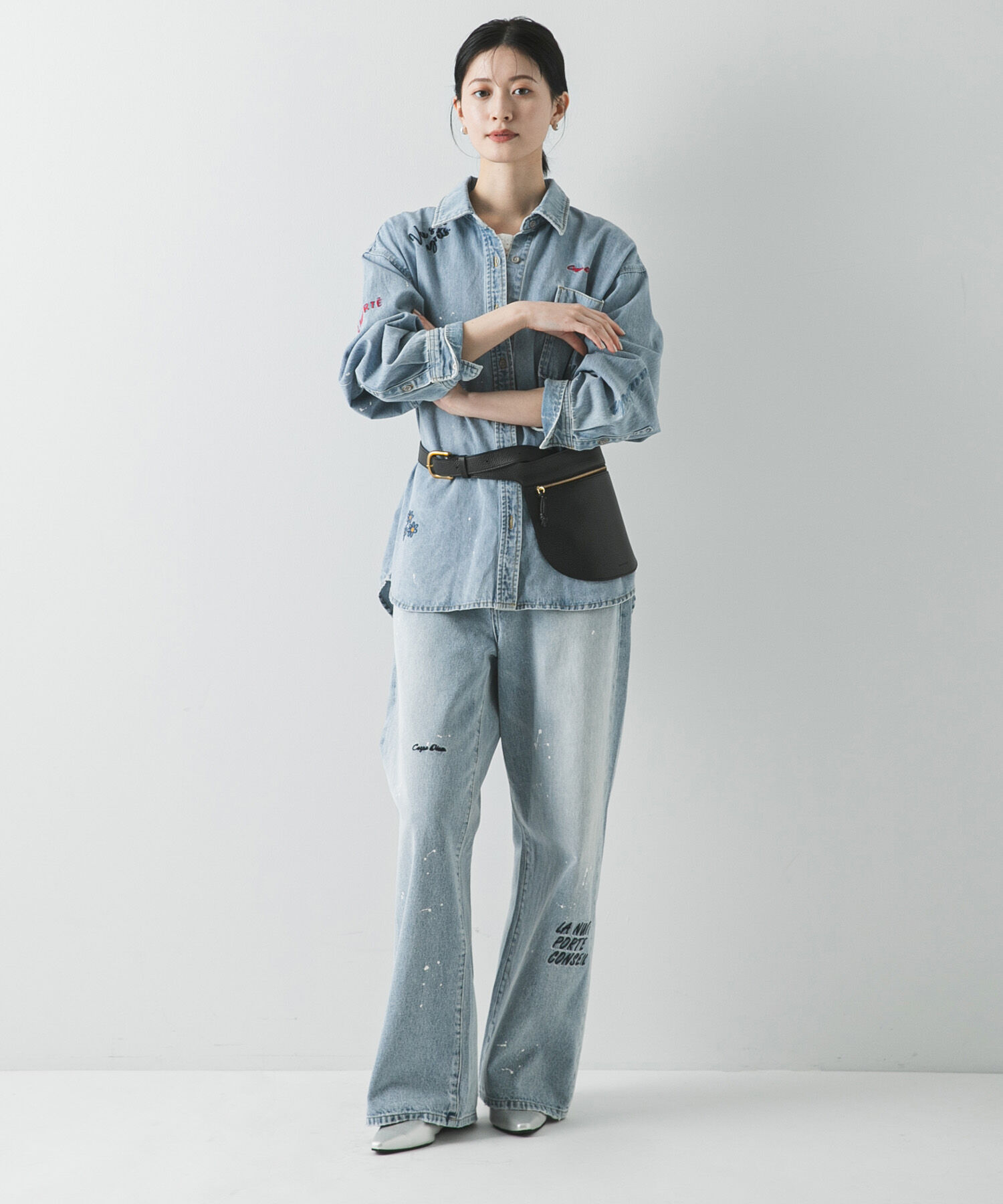 URBAN RESEARCH「ポインテッドバックストラップシューズ」|パンプス|