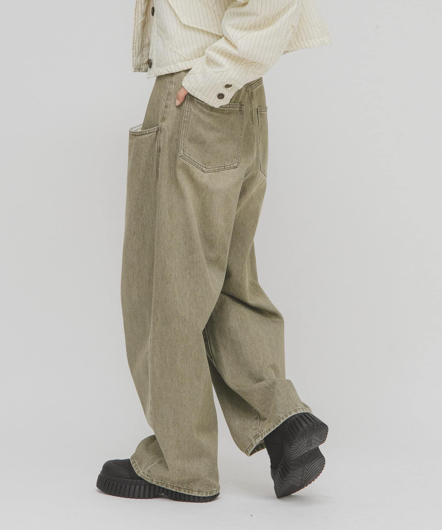  「『一部WEB限定カラー』『3サイズ展開』BIGポケットデザインデニム」|デニム|