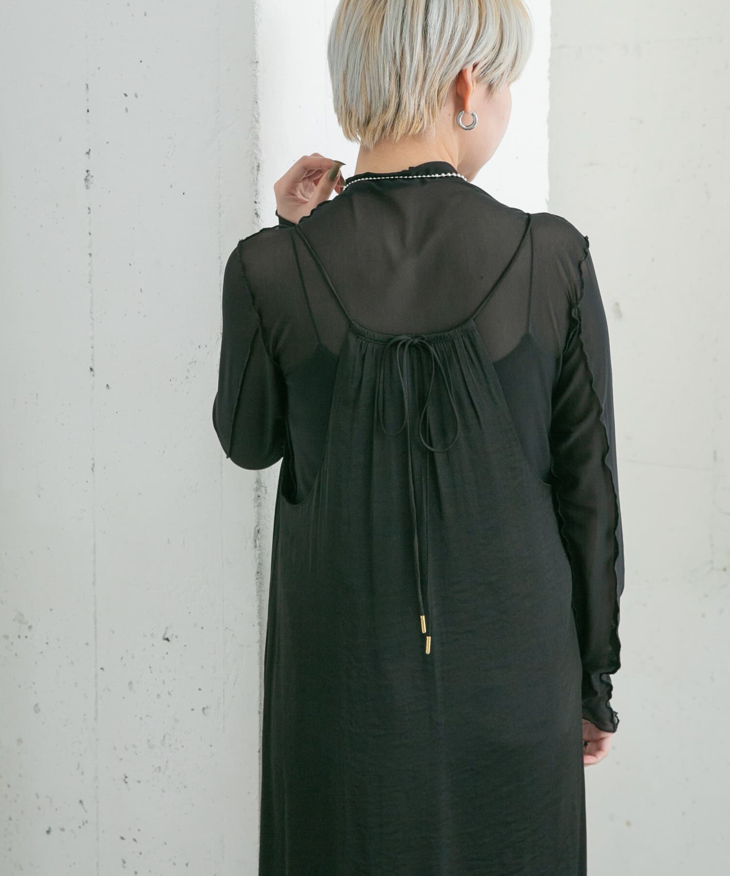  「チュールセットキャミワンピース」|ワンピース|